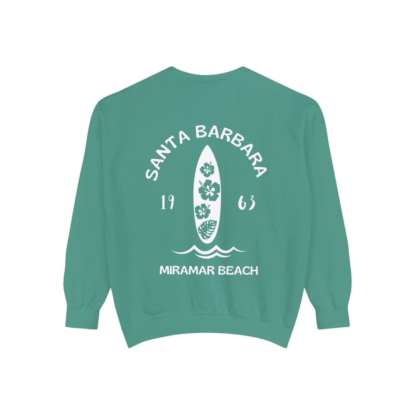 Santa Barbara Miramar Beach - Crew Sweatshirt - Comfort Colors