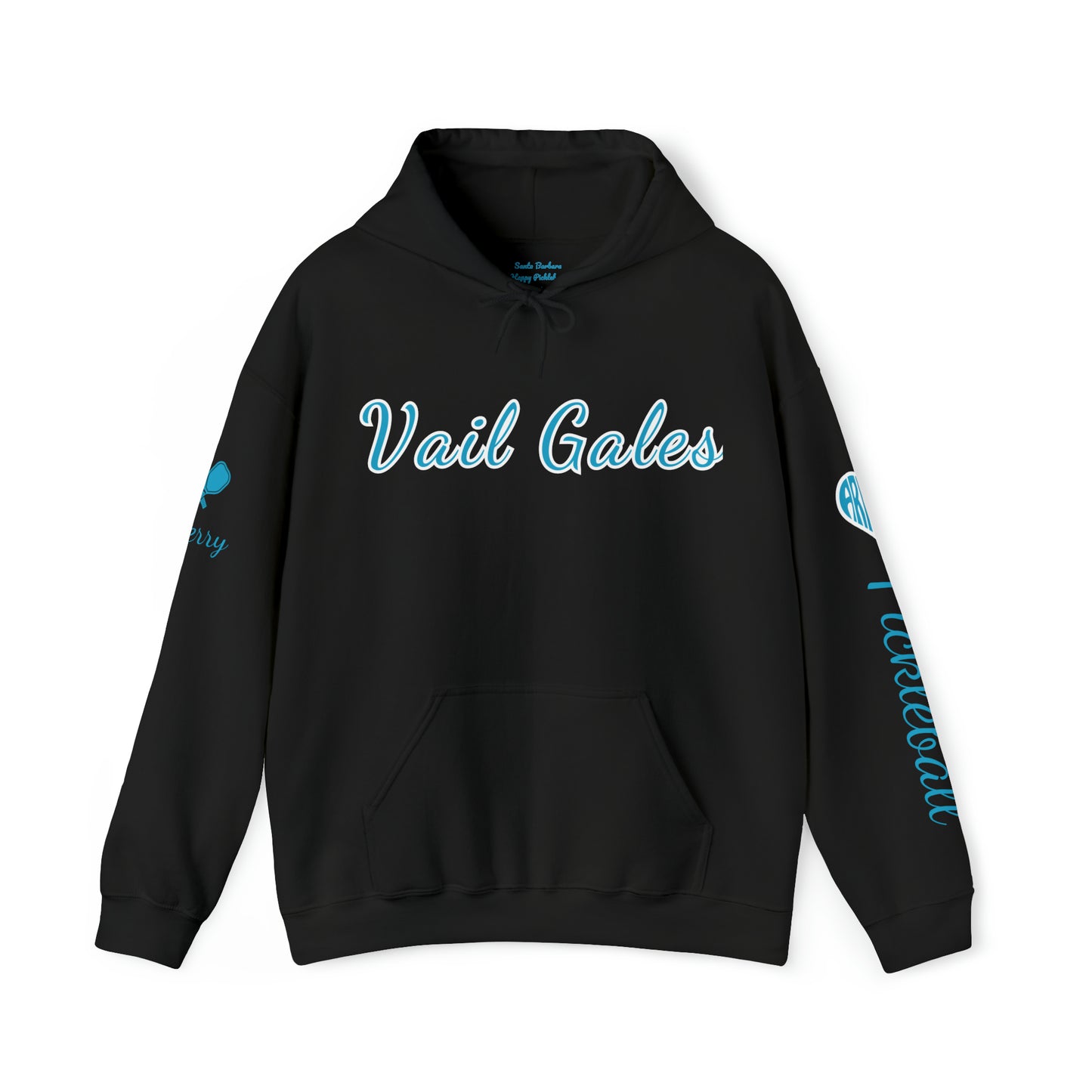 Vail Gales Pickleball - Script Hoodie Unisex - Customize sleeve