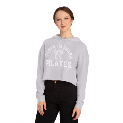 Santa Barbara Pilates Women’s Cropped Hooded Sweatshirt