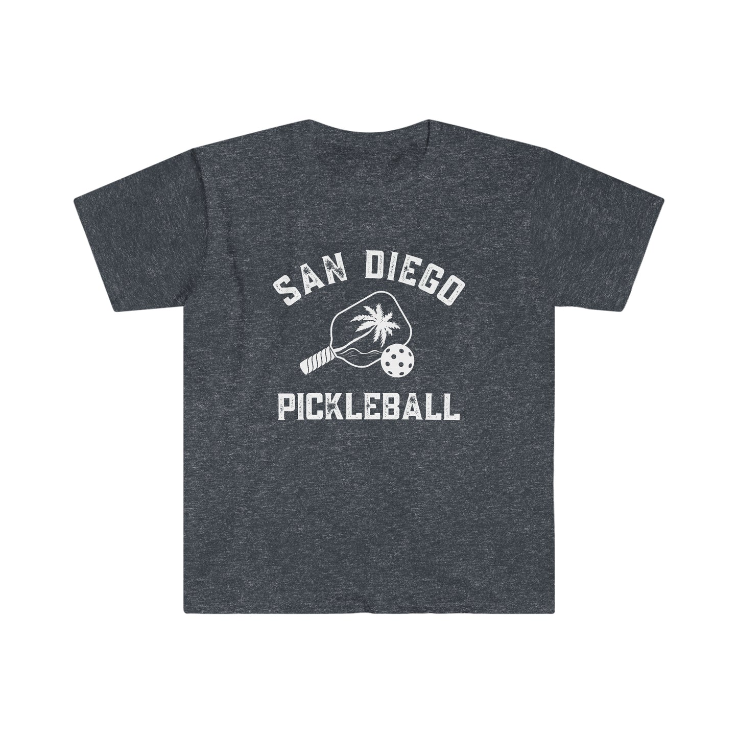 San Diego Pickleball - Unisex Softstyle T-Shirt