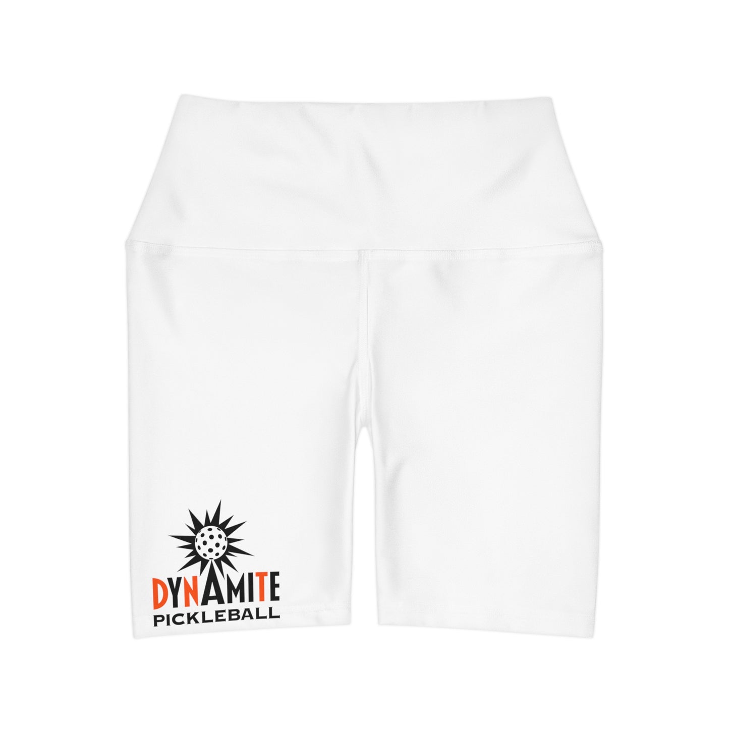 Dynamite Pickleball -High Waisted Yoga Shorts