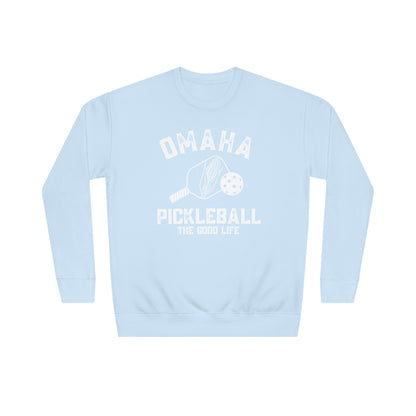 Omaha Pickleball- Unisex Crew Sweatshirt - collegiate colors