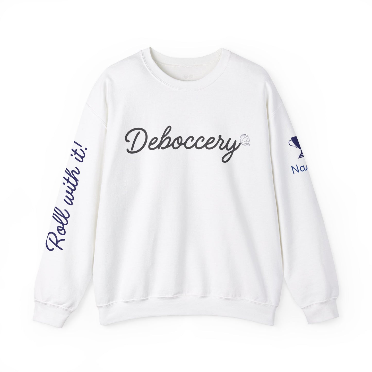 Customize my Deboccery Crew BLACK FRIDAY - add name to sleeve