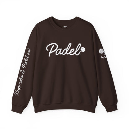 Customize my Padel Crew BLACK FRIDAY -  add your name to sleeve