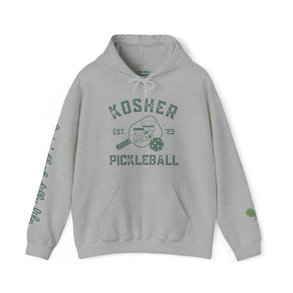 Kosher Pickleball Hoodie - Unisex Heavy Blend™ GREEN print