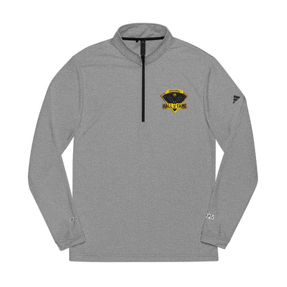 Pickleball Hall of Fame personalize your adidas® Quarter-Zip (Embroidery)- both cuffs - add name & year
