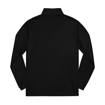Pickleball Hall of Fame personalize your adidas® Quarter-Zip (Embroidery)- both cuffs - add name & year