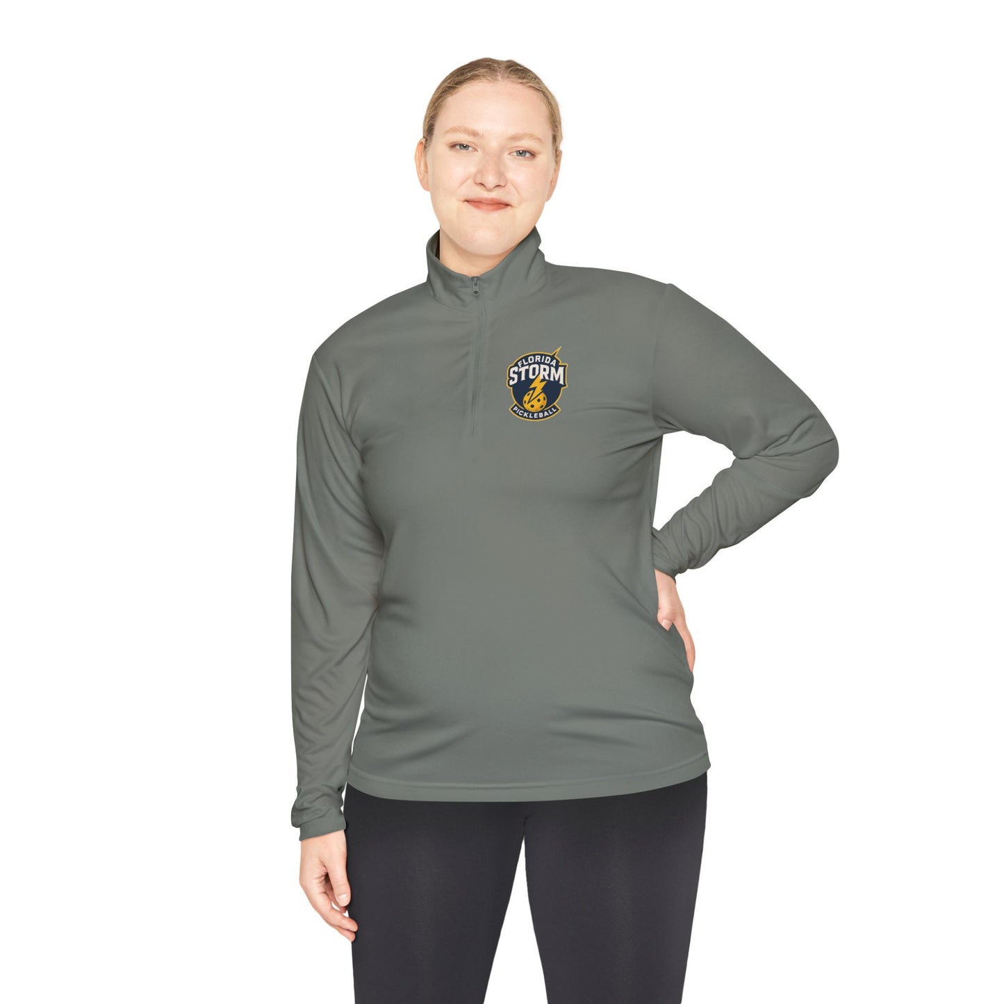 Florida Storm - SPF 40 Sport Tek UNISEX/Men’s Cut Quarter-Zip (add name back only)