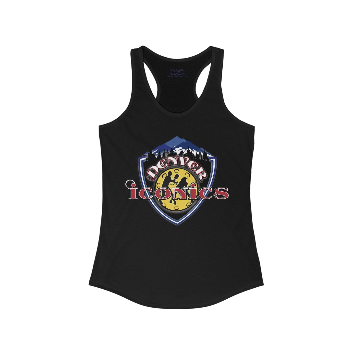 Denver Iconics- Women's Ideal Racerback Tank (Can add name back)