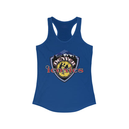 Denver Iconics- Women's Ideal Racerback Tank (Can add name back)