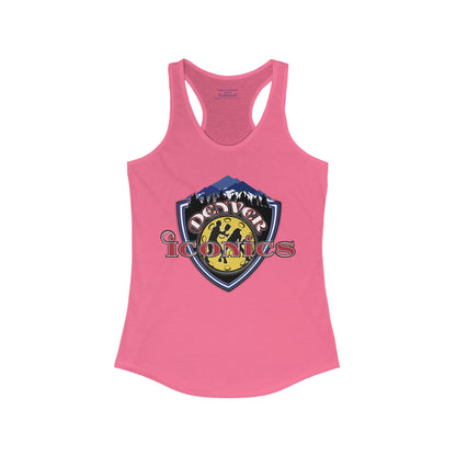 Denver Iconics- Women's Ideal Racerback Tank (Can add name back)