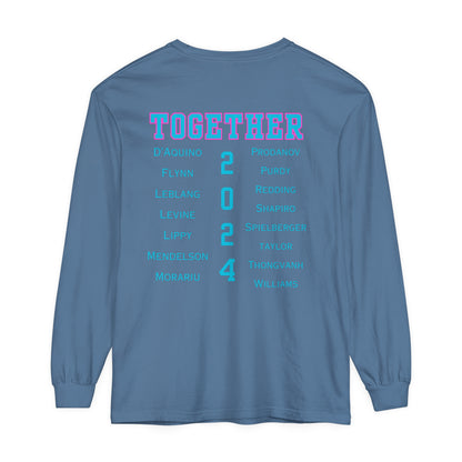 BOCA NPL ‘24 Champions - Unisex Garment-dyed Long Sleeve T- Players names back