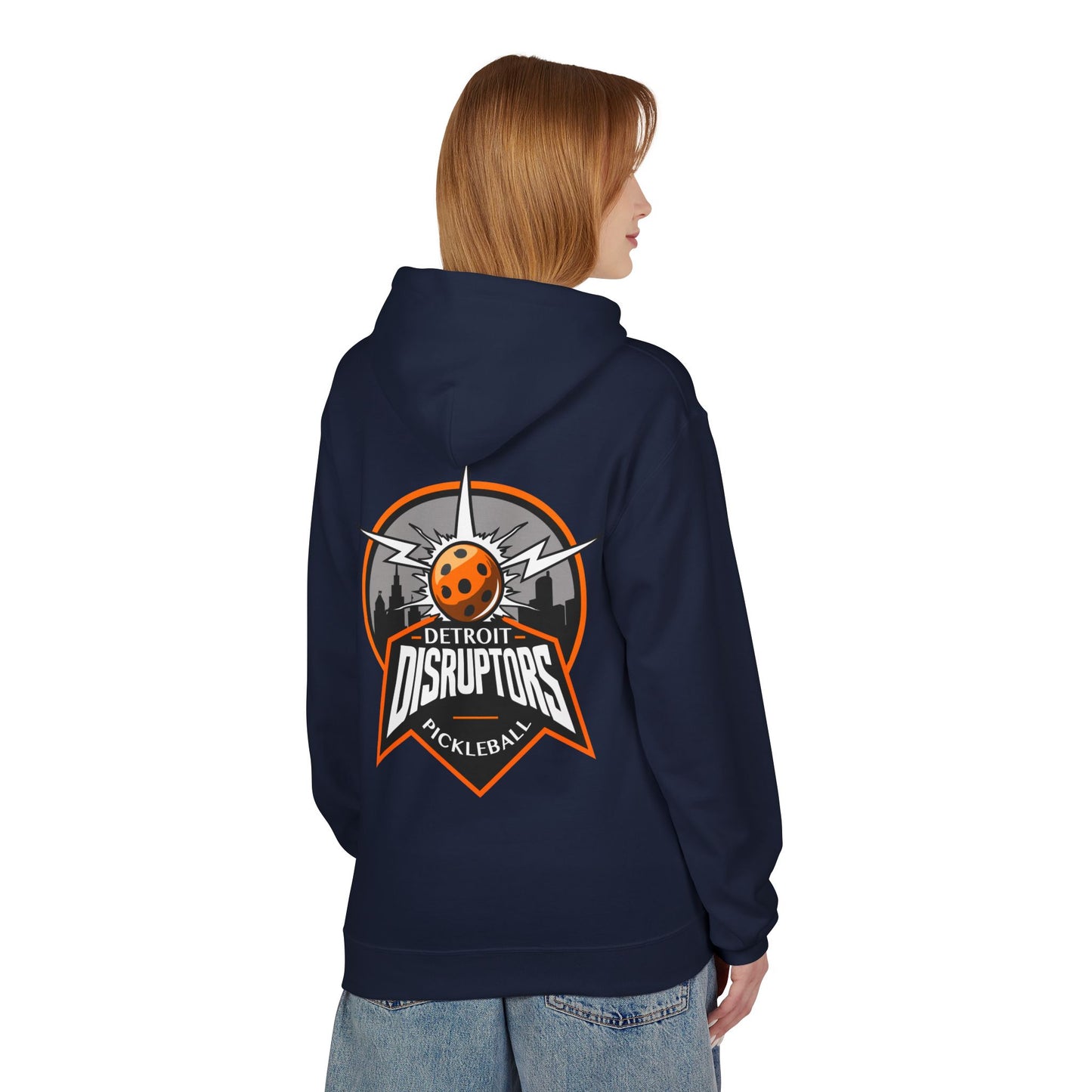 Detroit Disrupters Unisex Midweight Softstyle Fleece Hoodie