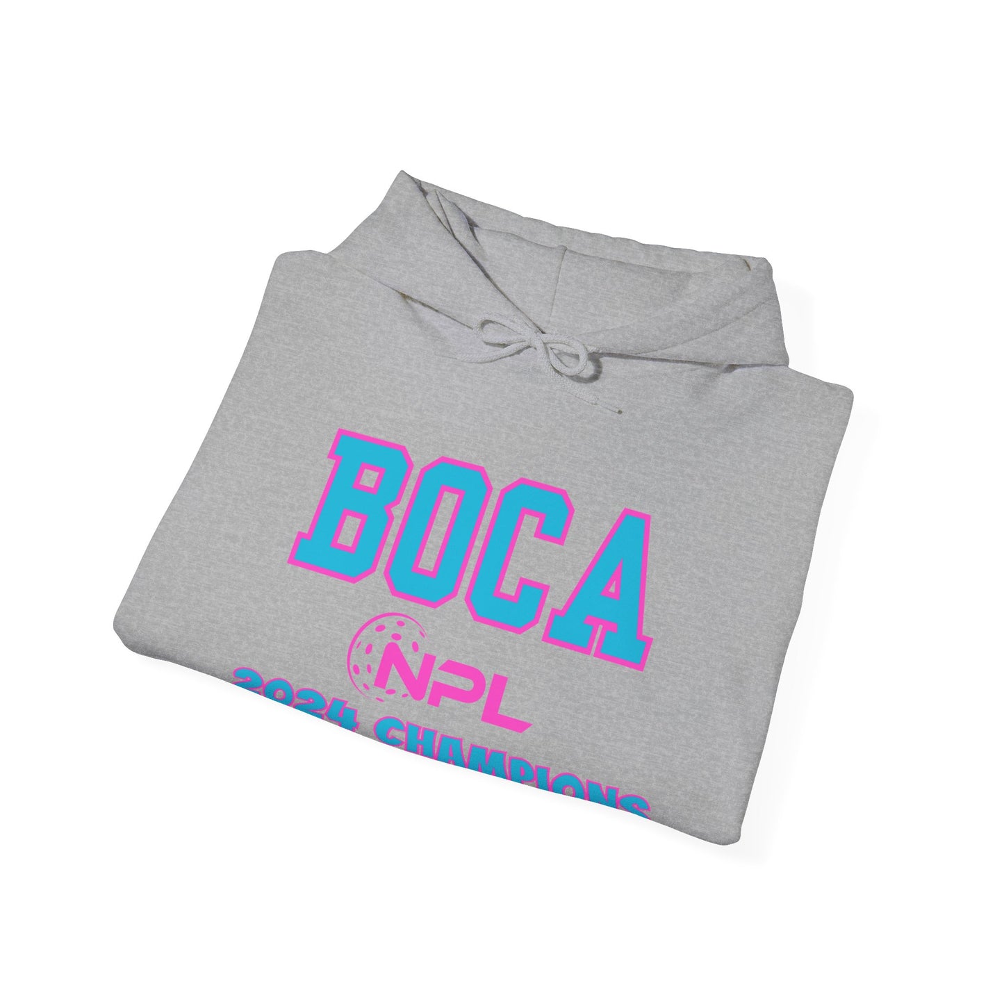 BOCA 2024 Championms Unisex Heavy Blend™ Hoodie 50/50 Plush. Can add name to sleeves