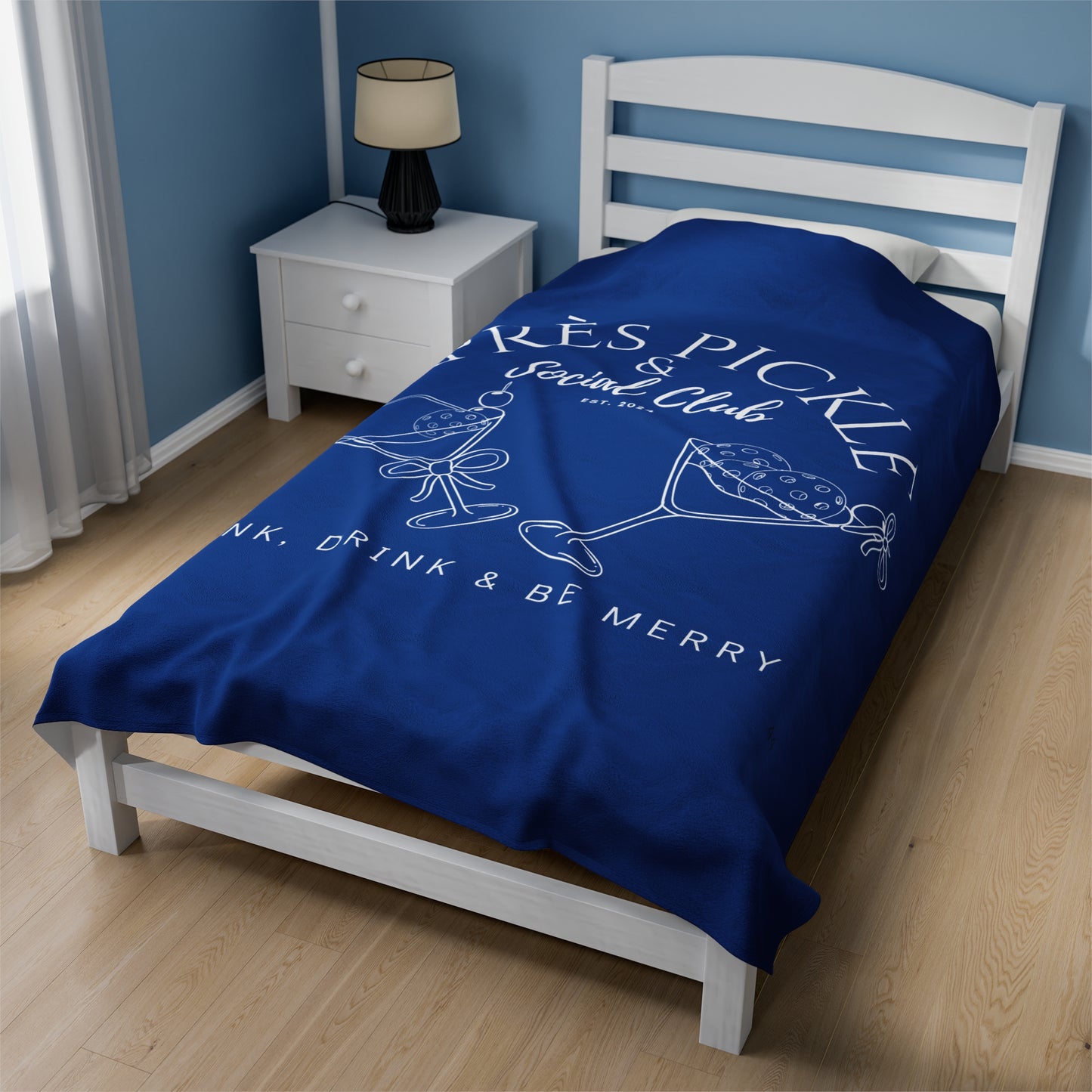 APRES Pickle & Social Velveteen Plush Blanket