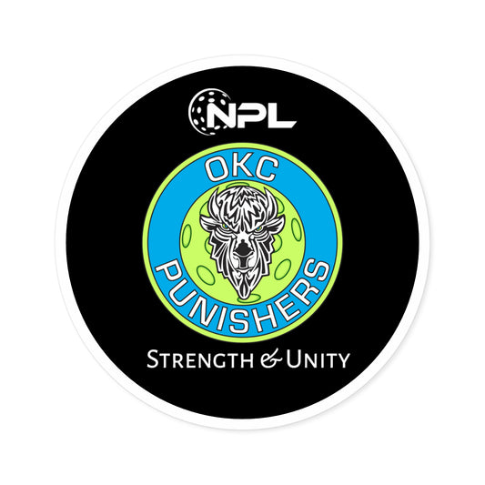 OKC Punishers - NPL Round Stickers, Indoor\Outdoor