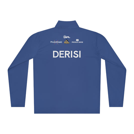 DERISI Princeton Bruisers - NPL Team - Unisex Quarter-Zip, Moisture Wicking, SPF 40