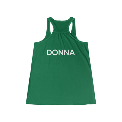 Donna Park City Pickleball - Women's Flowy Racerback Tank