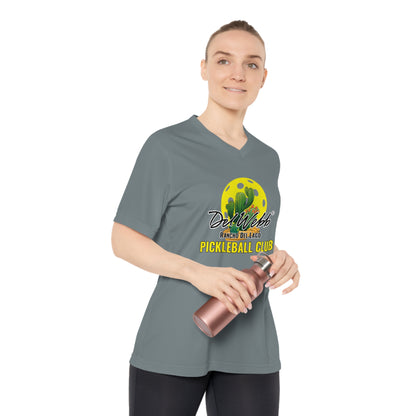 Del Webb Women's Performance V-Neck T-Shirt