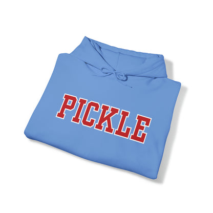 The Pickleball Farm - PICKLE collegiate style. Customize sleeve.