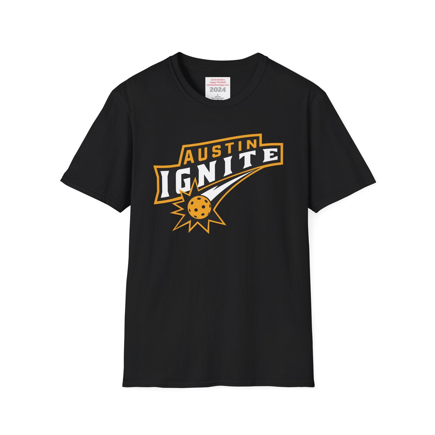 BARKER Austin Ignite NPL Team  - Unisex 100% cotton soft style T - can customize back