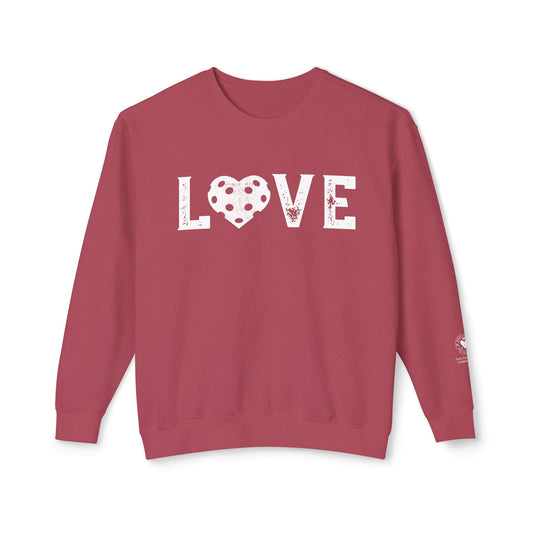 LOVE - customize sleeve Garment Syed Unisex Lightweight Crew