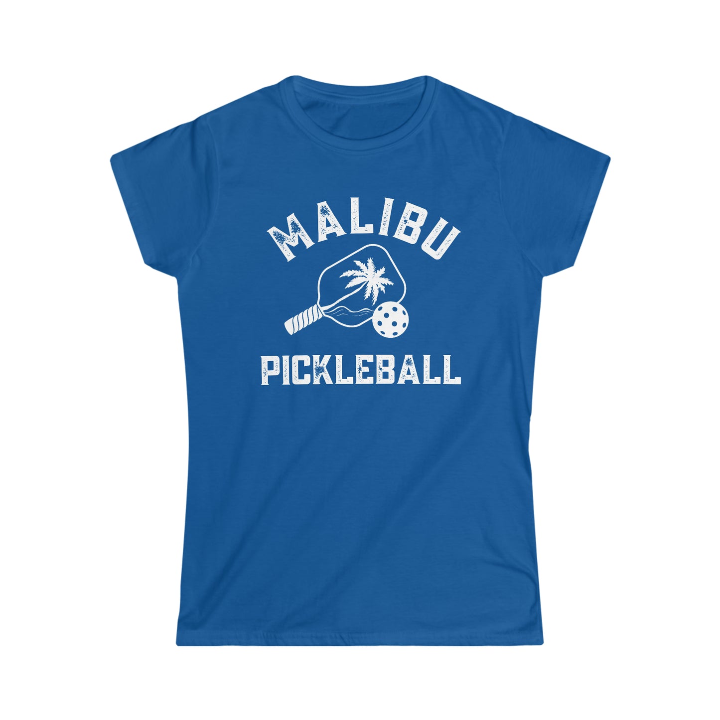 Malibu Pickleball - Women's Softstyle Tee