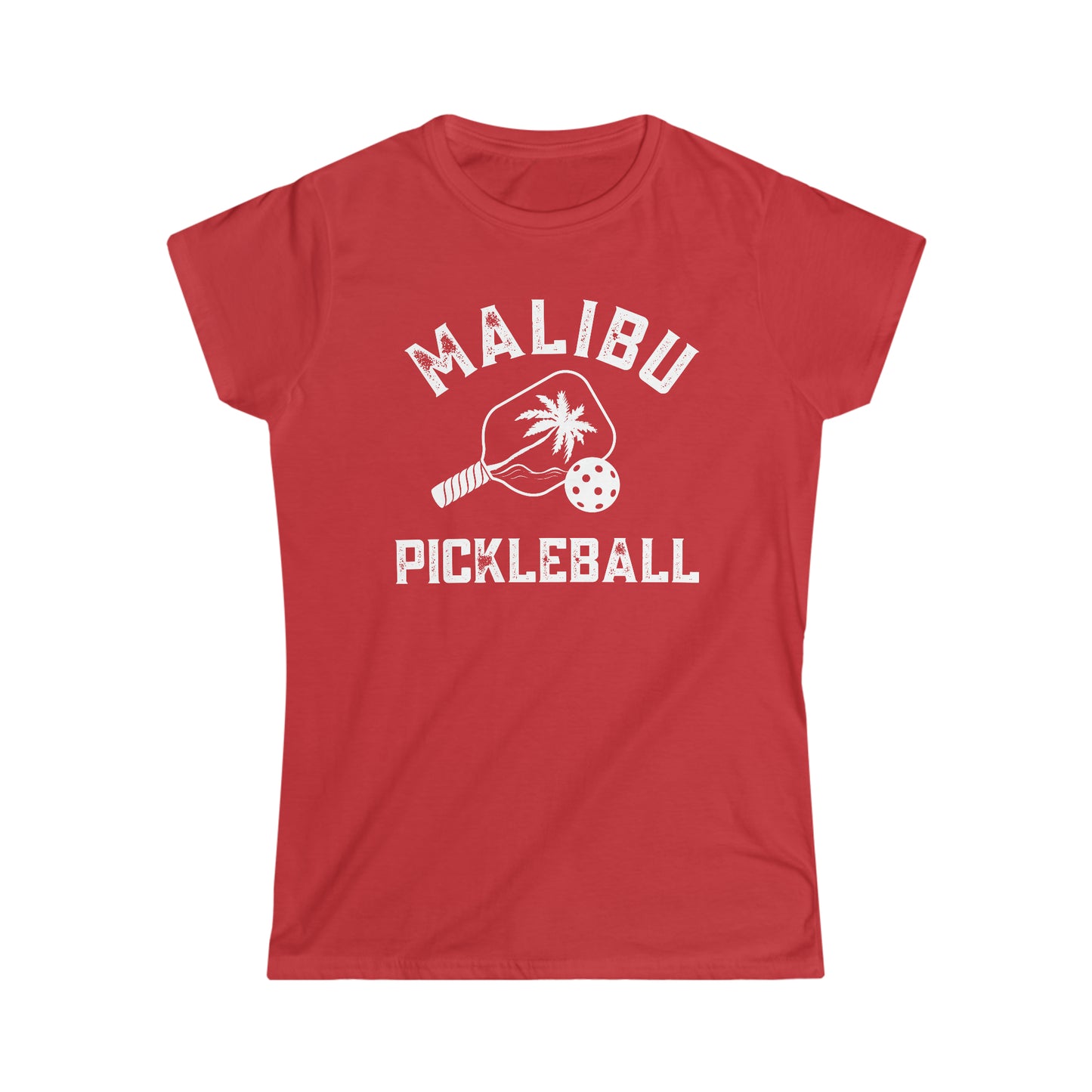 Malibu Pickleball - Women's Softstyle Tee