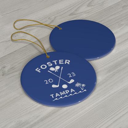 Foster Family Ceramic Ornament, 1-Pack