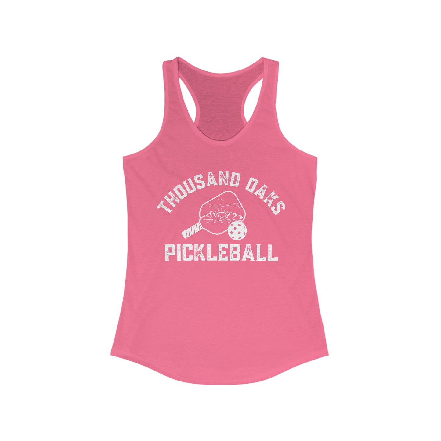 Thousand Oaks Pickleball - Women's Ideal Racerback Tank