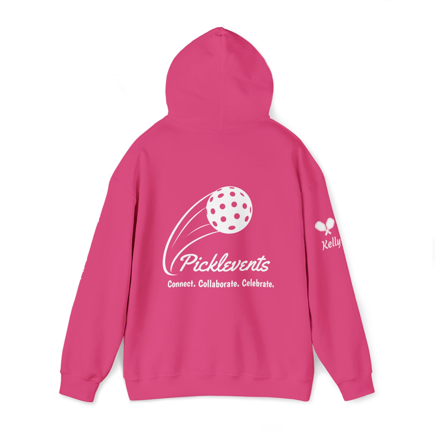 Picklevents PINK Custom. Kelly Unisex Heavy Blend™ Hooded Sweatshirt