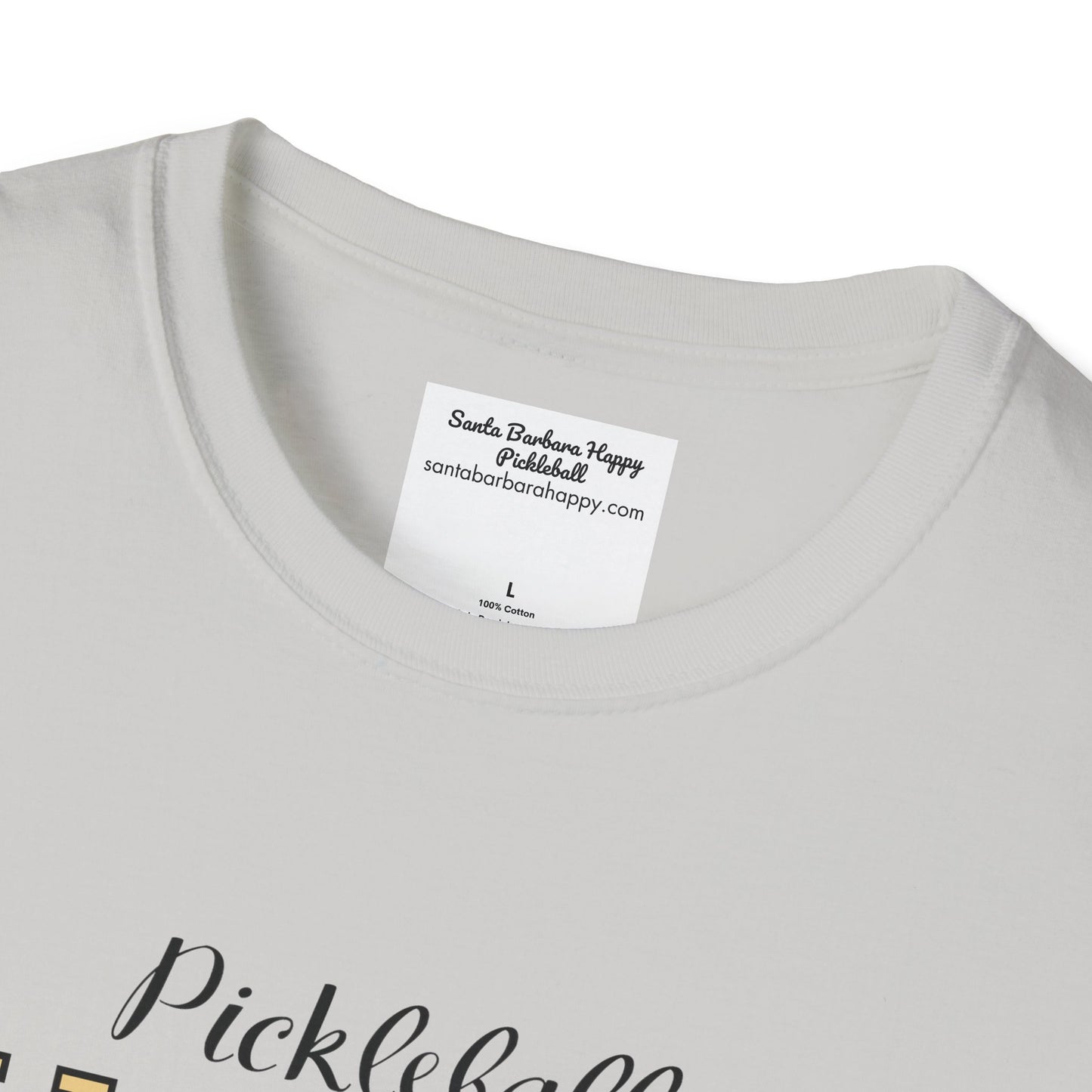 Pickleball Hall of Fame - Unisex Softstyle T-Shirt (customize with Hall of Fame name, or leave blank )