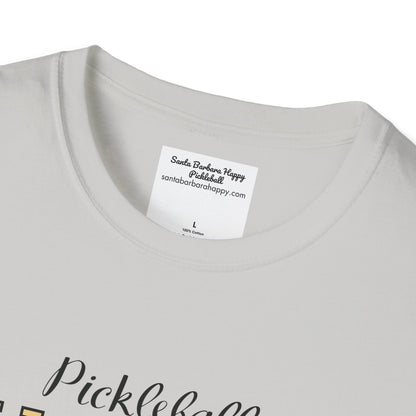 Pickleball Hall of Fame - Unisex Softstyle T-Shirt (customize with Hall of Fame name, or leave blank )