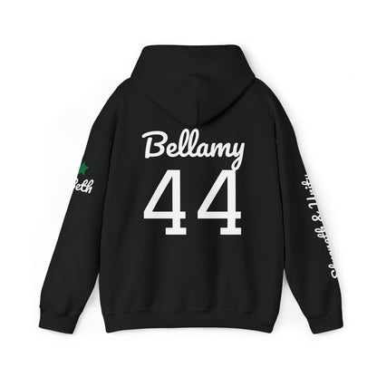OKC Punishers Hoodie w/ Stars Green Letters - customize sleeve & back