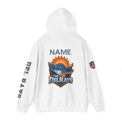 The Del Raysl Unisex Hoodie - Add name - optional US Legends logo sleeve