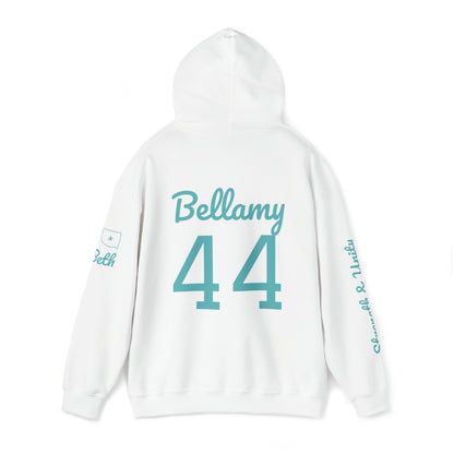 OKC Punishers Hoodie w/ Stars Turquoise Letters - add name sleeve or back