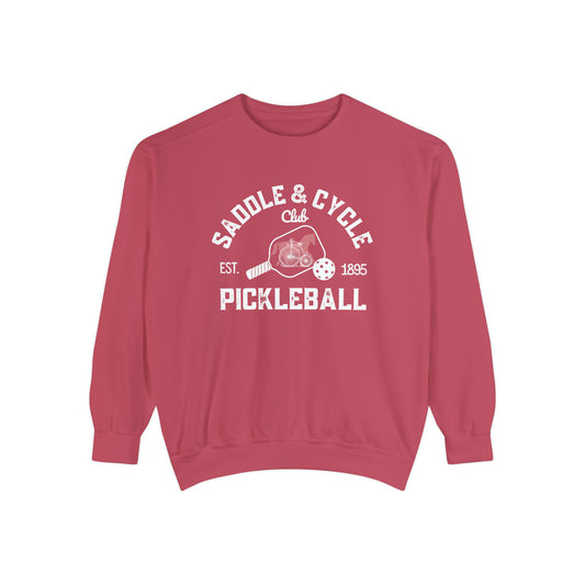 Saddle & Cycle - Unisex Garment-Dyed Sweatshirt