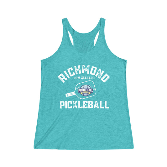 Richmond New Zealand Pickeball- Women's Tri-Blend Racerback Tank