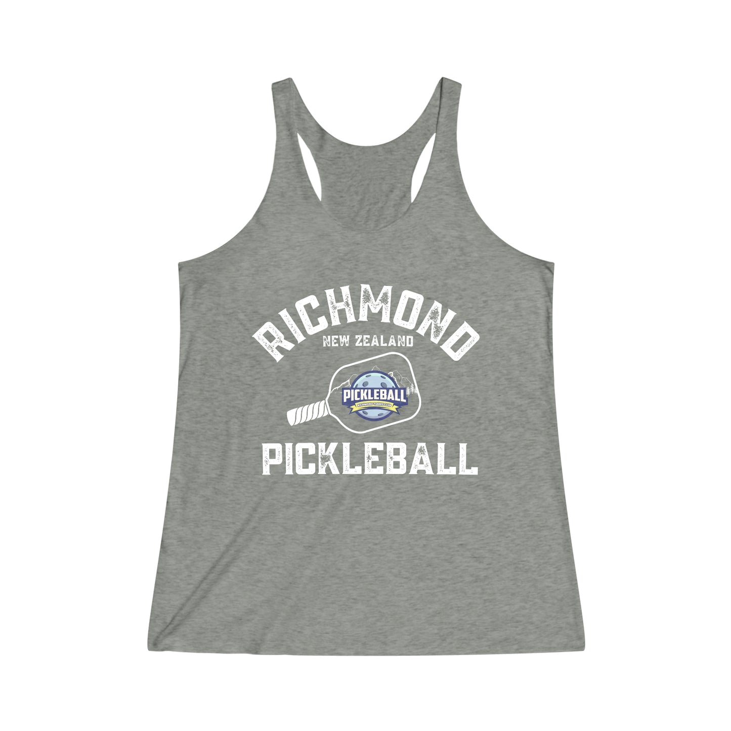 Richmond New Zealand Pickeball- Women's Tri-Blend Racerback Tank