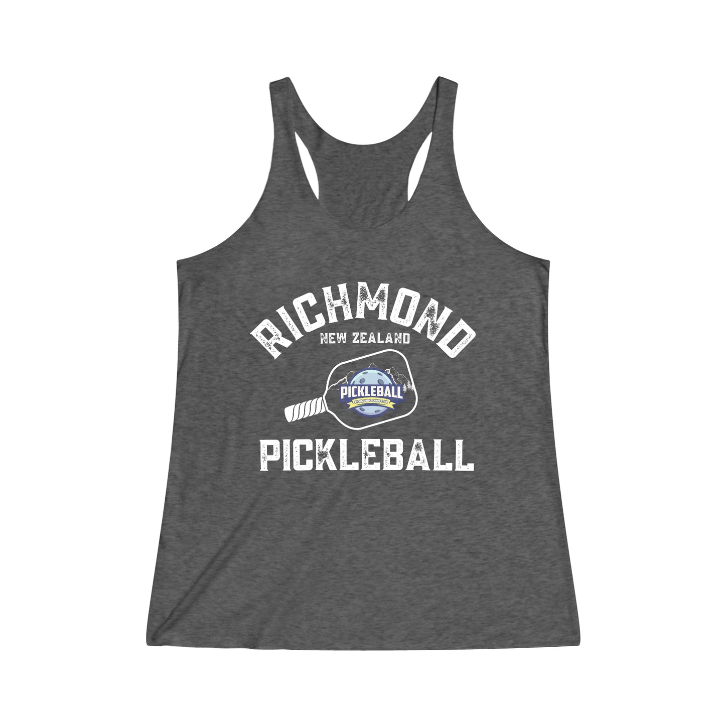 Richmond New Zealand Pickeball- Women's Tri-Blend Racerback Tank