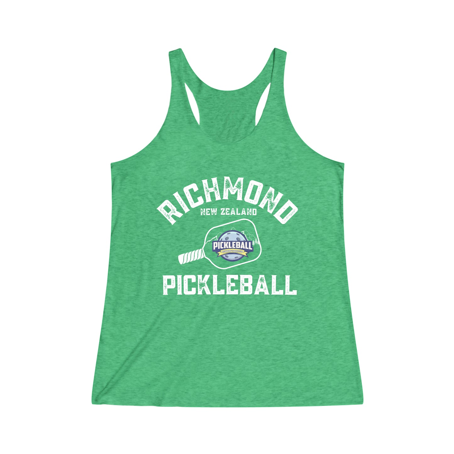 Richmond New Zealand Pickeball- Women's Tri-Blend Racerback Tank