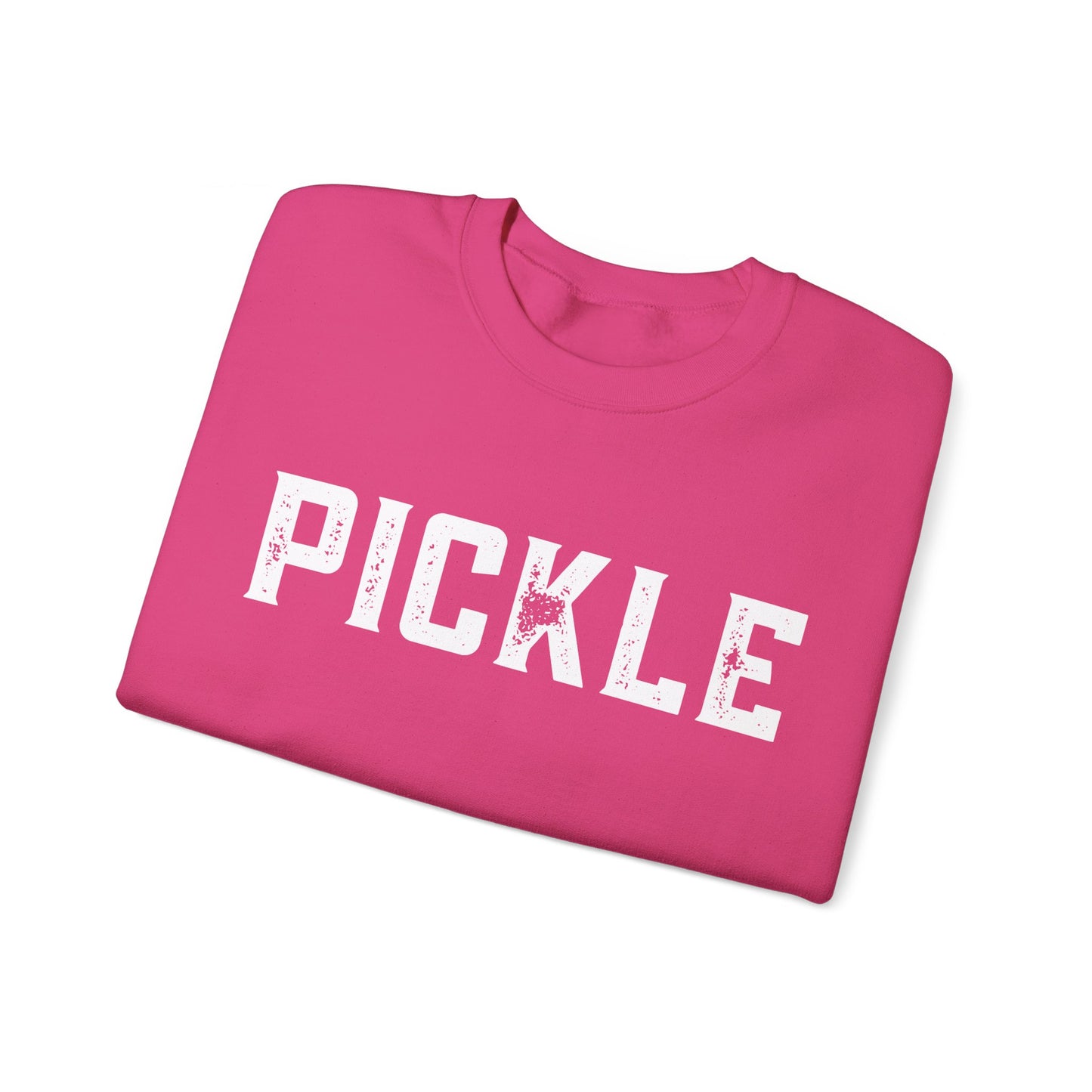 PICKLE w/ Denver Iconics in script - custom Crew  - personalize sleeve and or back