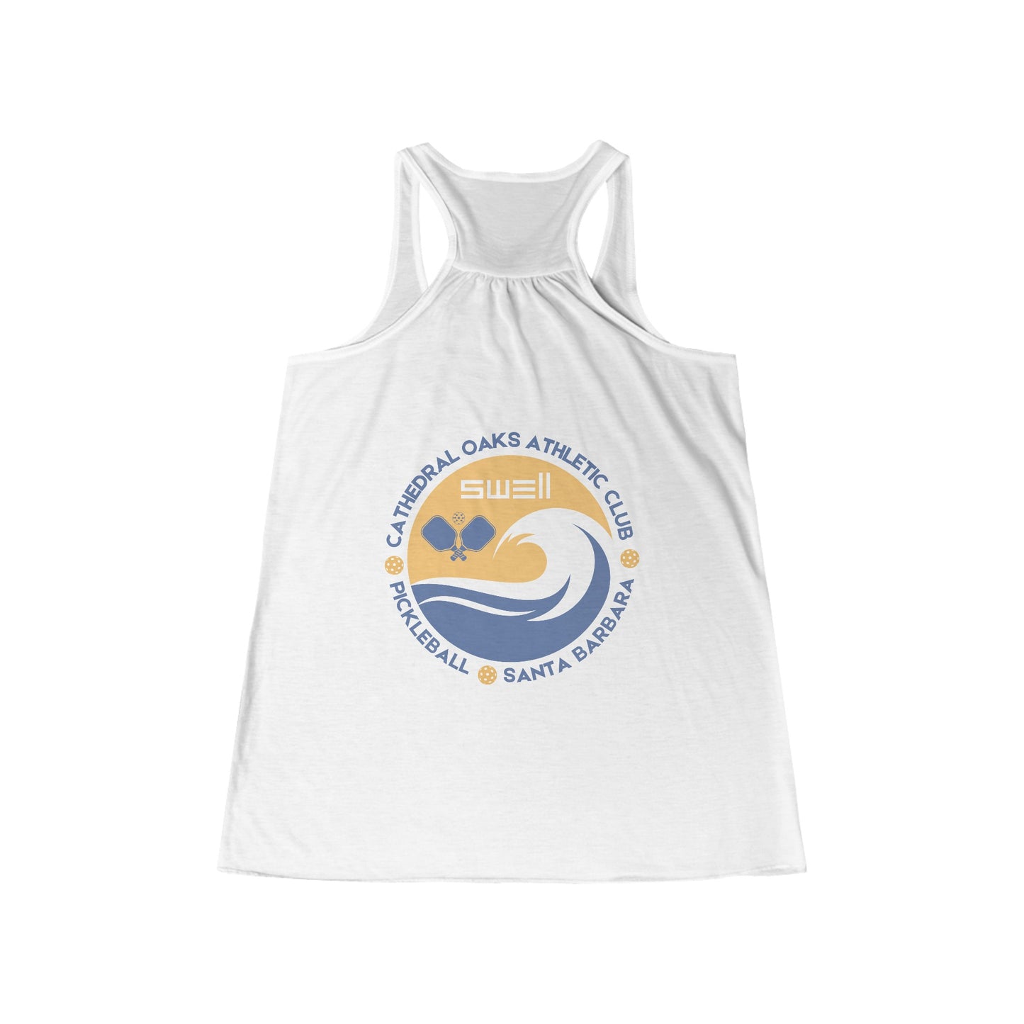 Copy of SWELL - Cathedral Oaks - Customize Women's Flowy Racerback Tank (cotton/poly blend)