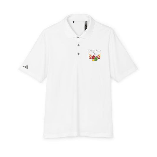 Great Balls of Fire adidas Unisex SPF 50  Performance Polo