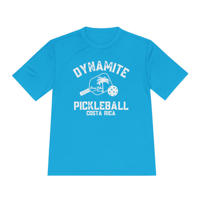 Pura Vidas Unisex SPF 40, Moisture Wicking Dynamite Pickleball T