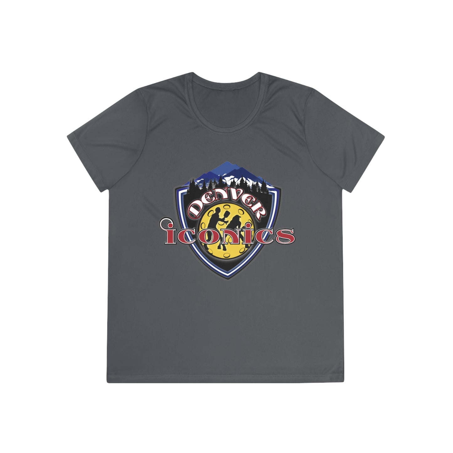 Denver Iconics NPL Team - Moisture Wicking, SPF 40, Ladies Competitor Tee (customize name)