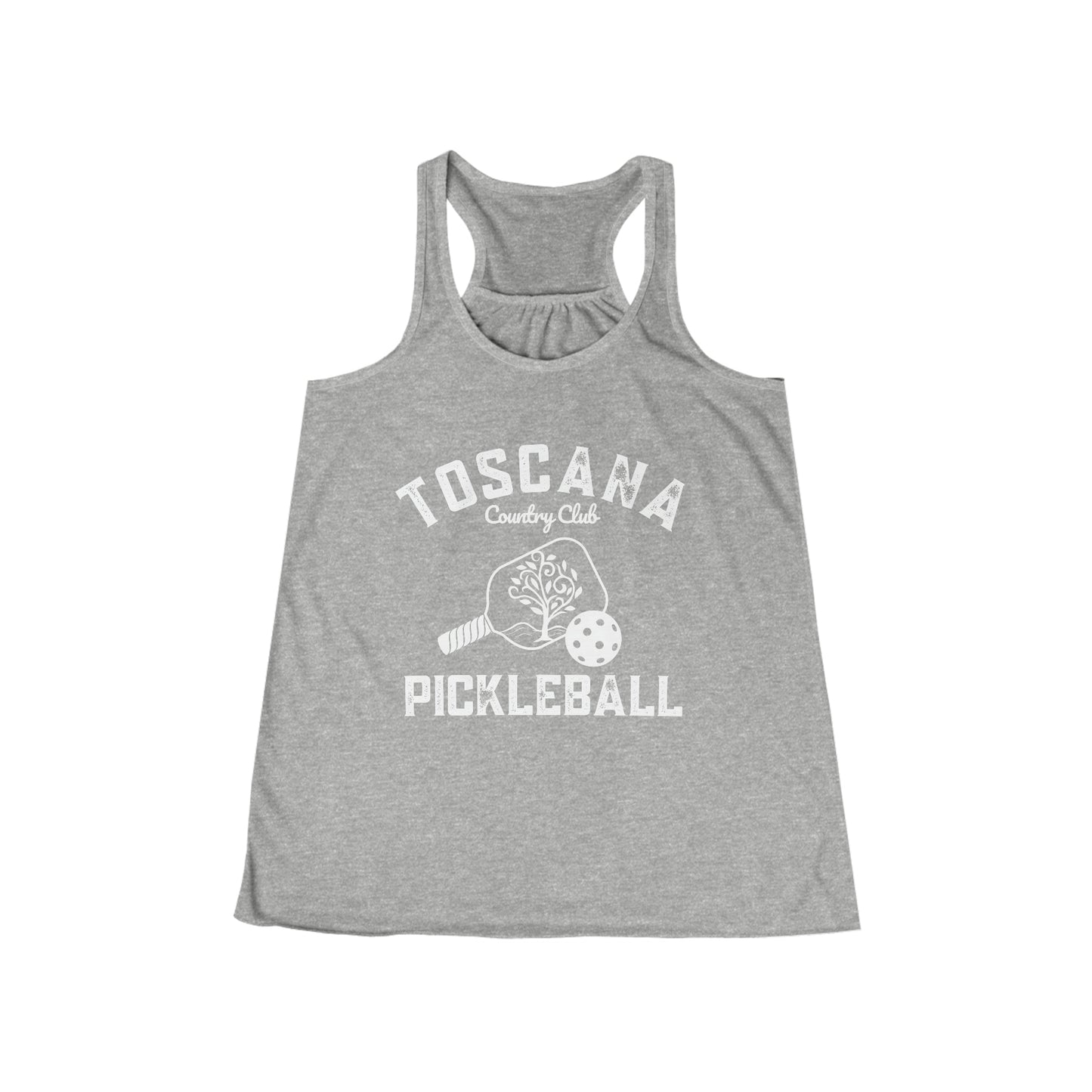 Toscana Country Club - Women's Flowy Racerback Tank