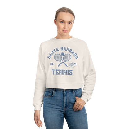 Santa Barbara Tennis - Women's Cropped Fleece Pullover