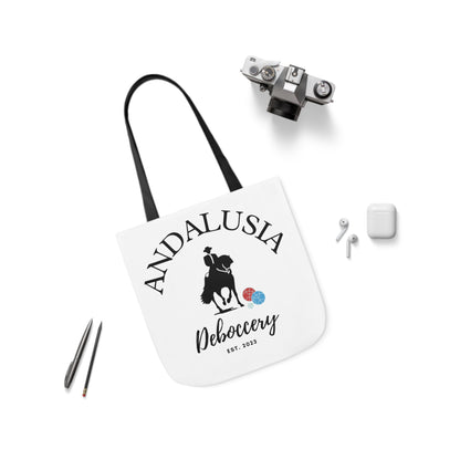 Andalusia Deboccery - Canvas Tote Bag, 5-Color Straps