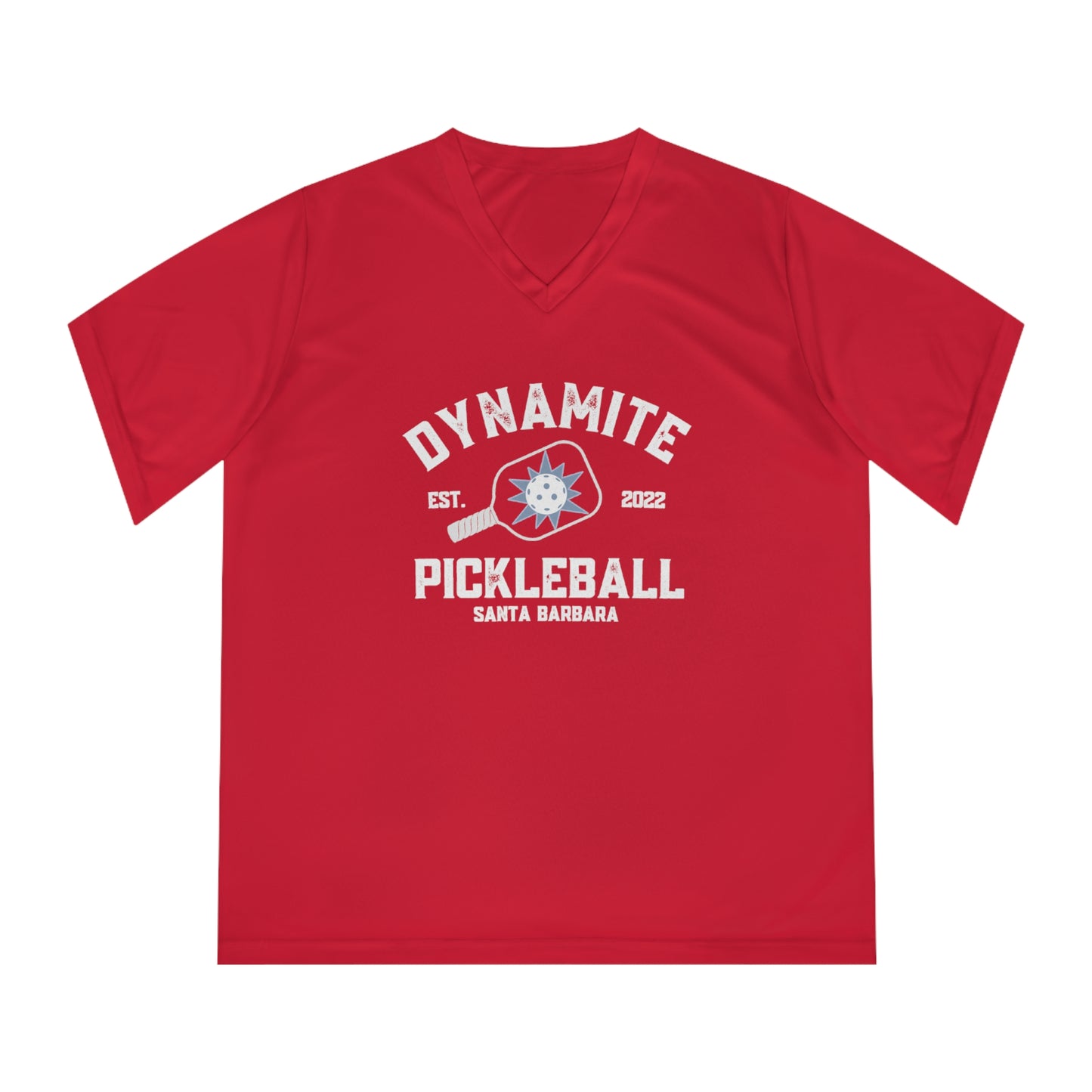 NEW Dynamite Pickleball - Women's Performance V-Neck T-Shirt